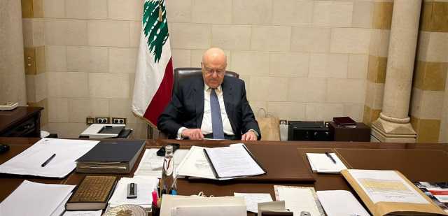 ميقاتي باشر نشاطه في السرايا