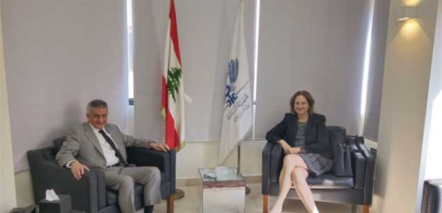 الخليل استقبل السفيرة الاميركية في لبنان