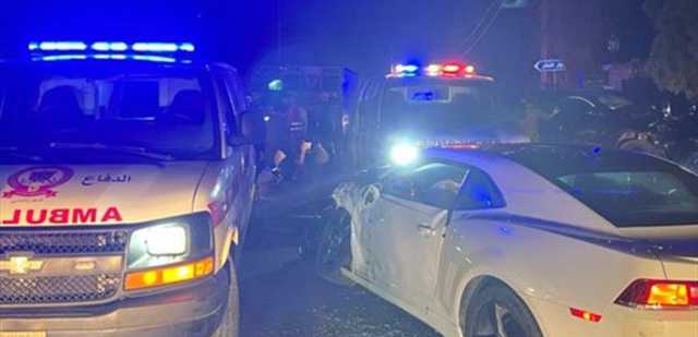 جريحان في حادث سير على طريق عام البرغليه