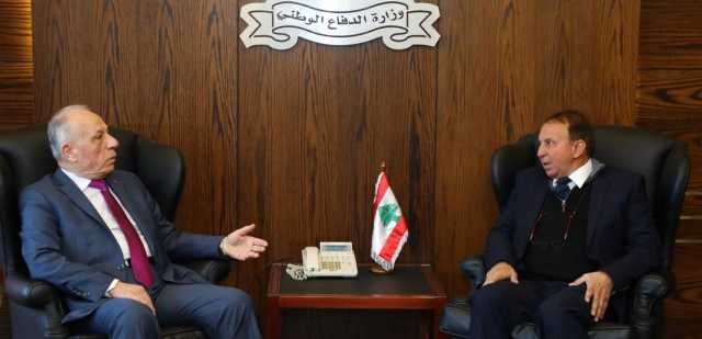 وزير الدفاع استقبل وزير المهجرين والنائب عطالله.. وهذا ما تم بحثه