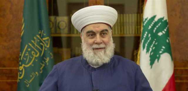 المفتي إمام في خطبة عيد الفطر: آن لنا أن نلتف حول بعضنا البعض