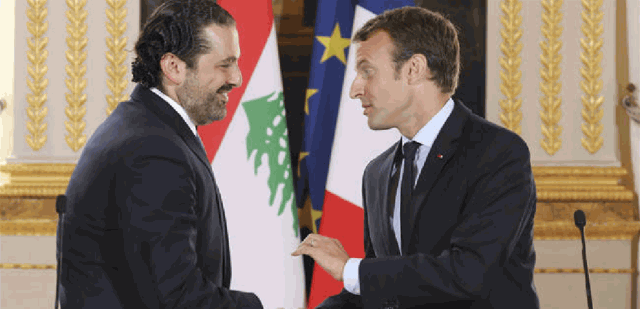 اتصال هاتفيّ جمع بين ماكرون والحريري.. ما السبب؟