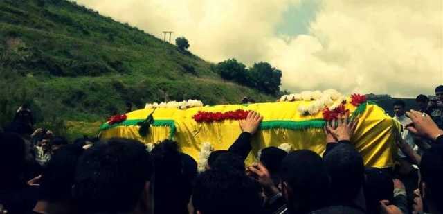 حزب الله شيّع الشهيد علي محسن عقيل في بلدة الجبين