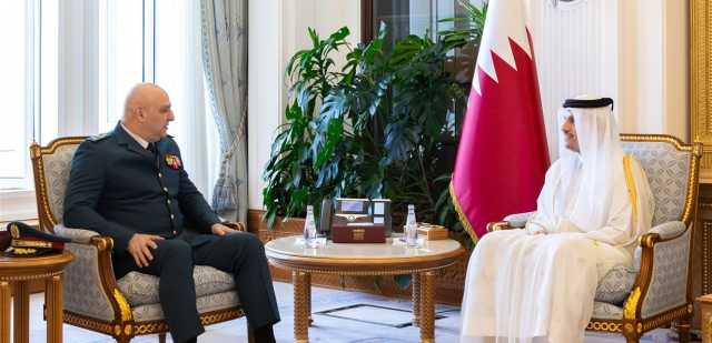 ماذا تبلغ قائد الجيش من قطر؟