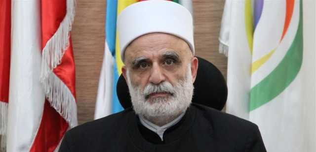 شيخ العقل عزّى آل الحريري في بيت الوسط
