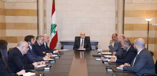 ميقاتي يرأس اجتماعا لبحث ملف النازحين السوريين في السرايا
