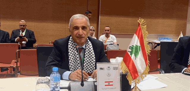 هاشم في مؤتمر البرلمانات في الجزائر: معنيون اليوم بتمثيل إرادة شعبنا العربي