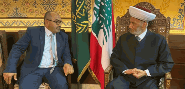 المفتي دريان تابع وزواره الاوضاع