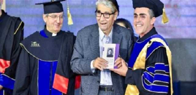 جامعة الروح القدس خرّجت دفعة الثبات.. وكرّمت أبو سليم ومنحت جورج خباز دكتوراه فخرية