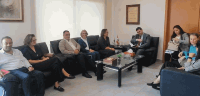 وزير الزراعة بحث مع وفد ألماني آليات تنفيذ المشاريع الممولة من البنك الألماني للتنمية