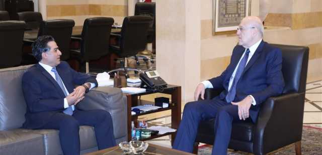 بحث في تقرير تلغراف عن المطار.. ميقاتي يلتقي وزراء الأشغال والخارجية والدفاع