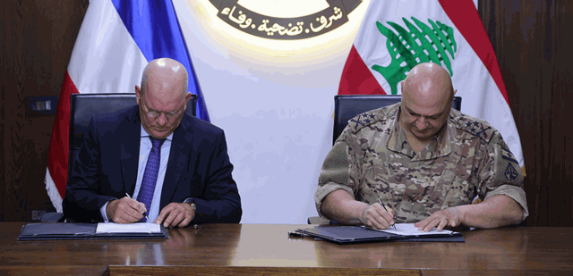 قائد الجيش وقع اتفاقية تعاون مع السفير الهولندي واستقبل سفير لبنان في الامارات
