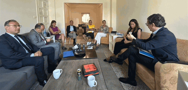 الجمعّيّة اللبّنانيّة لحقوق المكلفّين تسلمّ تقريرها عن الإدارة المالّيّة العام إلى عون صليبا ويعقوبيان