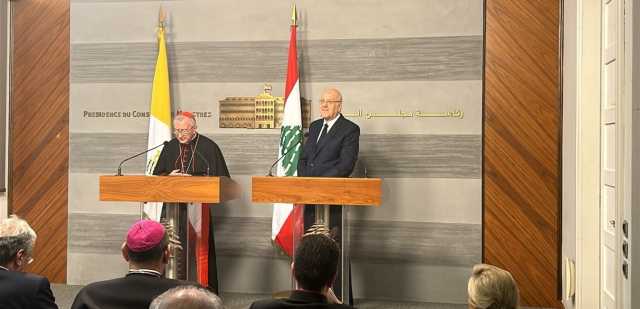 ميقاتي: نجدد دعوتنا قداسة البابا لزيارة لبنان بوصفها أوائل عوامل الانفراج
