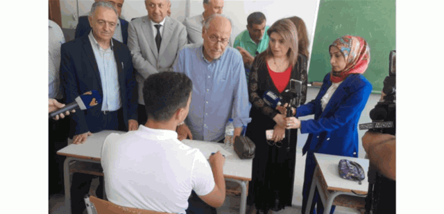 الحلبي: أجريت الامتحانات حتى لا يظلم أحد ونوفر للطلاب شهادة للجامعة