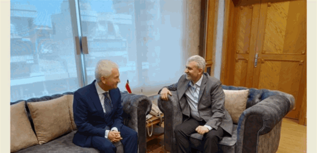 بيرم التقى السفير الايطالي.. واتفاق على التعاون مع الوكالة الايطالية