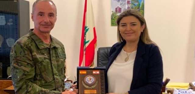 الترك استقبلت قائد القطاع الشرقي في اليونيفيل