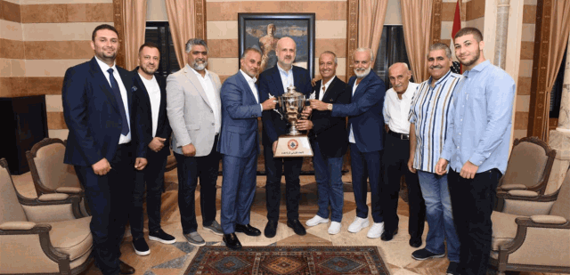 مولوي استقبل وفداً من الهيئة الإدارية لـنادي النجمة