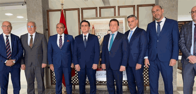 حمية التقى في الرباط نظيره المغربي وعرضا المستجدات وتعزيز التعاون بين البلدين
