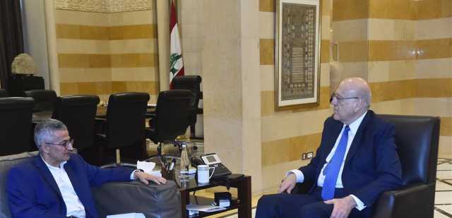 لقاءات ميقاتي في السرايا