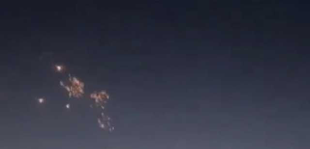 بالفيديو... صواريخ من جنوب لبنان باتّجاه إسرائيل