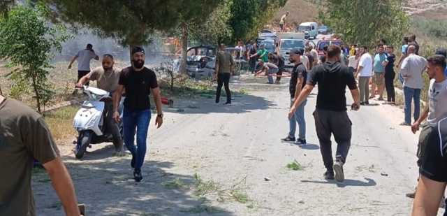 بالفيديو... طائرة إسرائيليّة استهدفت سيارة في جنوب لبنان