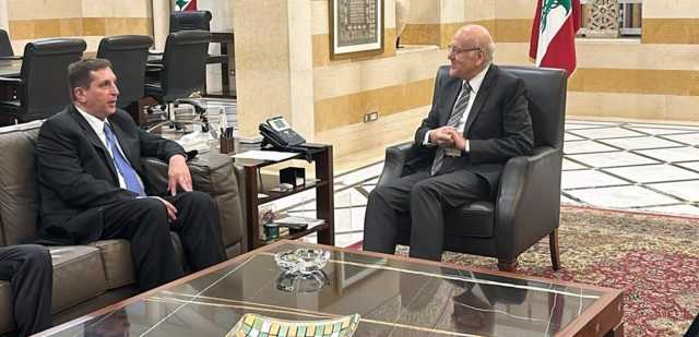 ميقاتي يلتقي المبعوث الخاص لوزير الخارجية الروسية لشؤون الشرق الأوسط في السراي