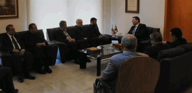 الحاج حسن التقى وفد وزارة الزراعة الإيرانية: نتطلع إلى توسيع التعاون مع طهران