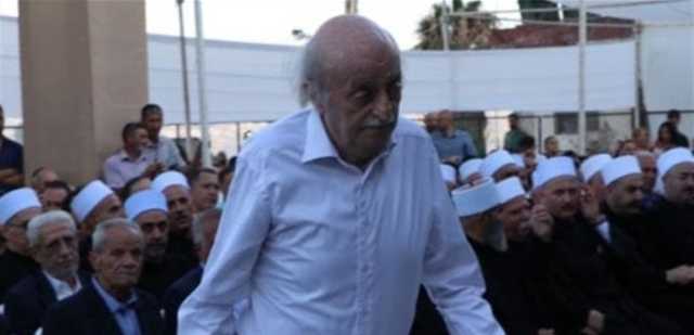 جنبلاط يحسم الإجماع الدرزي: مع فلسطين والمقاومة