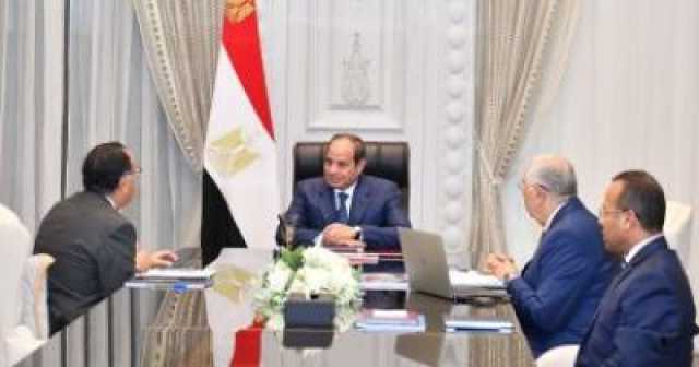 السيسي .. تطوير قطاع الزراعة يعزز الامن الغذائي ويخلق فرص عمل وتحسين معيشة المواطن