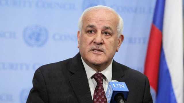 مبعوث فلسطين بالأمم المتحدة يطلع مسئولين أمميين على تصاعد عنف الاحتلال ومستوطنيه