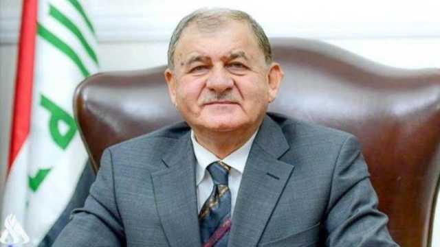 الرئيس العراقي يؤكد دعم المساعي الرامية لإقرار قانون النفط والغاز