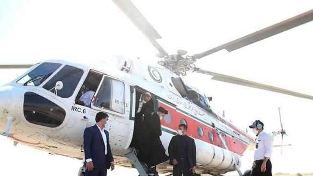 وزير الداخلية الإيرانى: طائرة رئيسى تعرضت لهبوط صعب