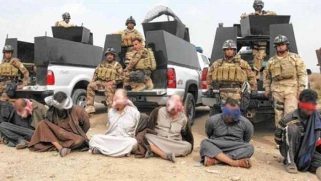 الاستخبارات العراقية: القبض على 9 من إرهابيى داعش بمحافظة صلاح الدين