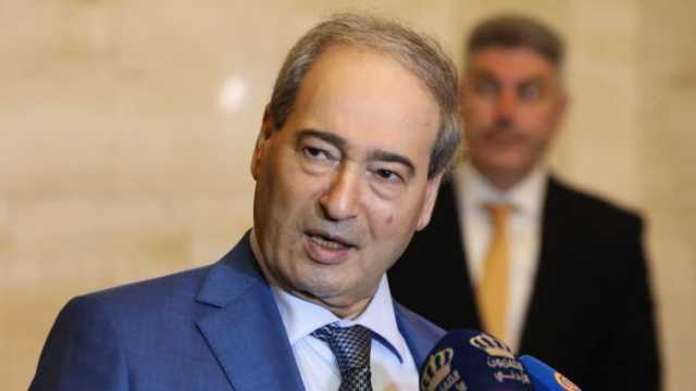 وزير خارجية سوريا يدين الضربة الإسرائيلية على القنصلية الإيرانية في دمشق