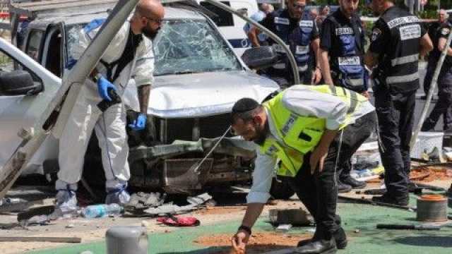 إصابة 4 جنود إسرائيليين فى حادث دهس وطعن قرب قلقيلية بالضفة الغربية