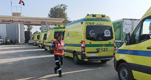 الأسرى الفلسطينيون يتلقون العلاج في رفح بعد إفراج الاحتلال عنهم