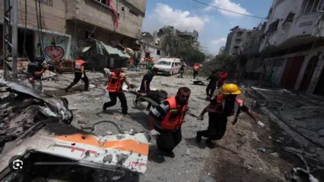 شهيدان ومصابون في قصف للاحتلال على مدينة غزة ومخيم جباليا