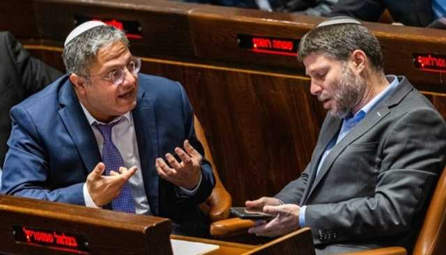 شجار بين سموتريتش وبن غفير في مكتب نتانياهو