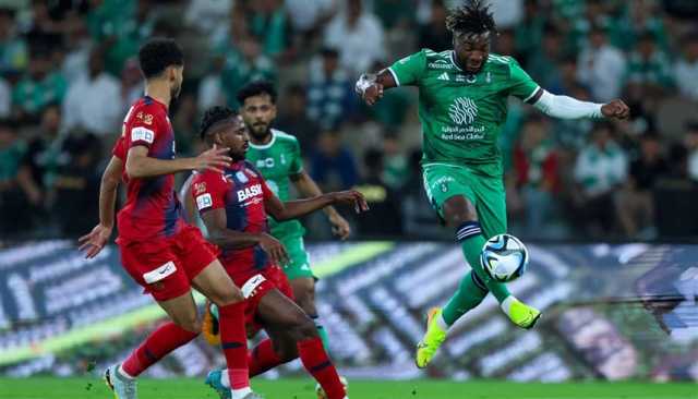 تشكيل الأهلي أمام ضمك في دوري روشن السعودي
