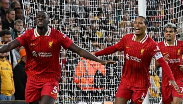 بفوز ثمين على وولفرهامبتون.. ليفربول يقفز لصدارة الدوري الإنجليزي