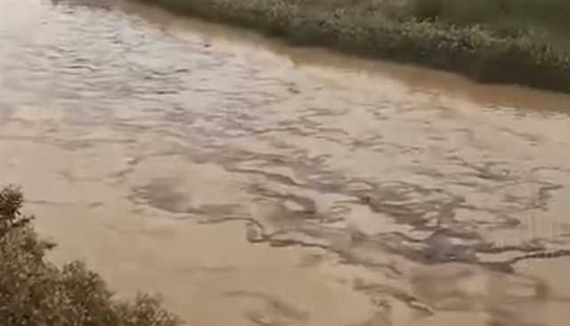 تسرب زيتي إلى نهر دجلة في العراق