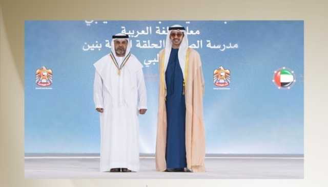 عبدالله بن زايد يكرم الفائزين بوسام رئيس مجلس الوزراء