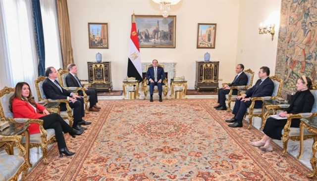 السيسي يبحث مع سوليفان تطورات الوضع في سوريا وصفقة الرهائن