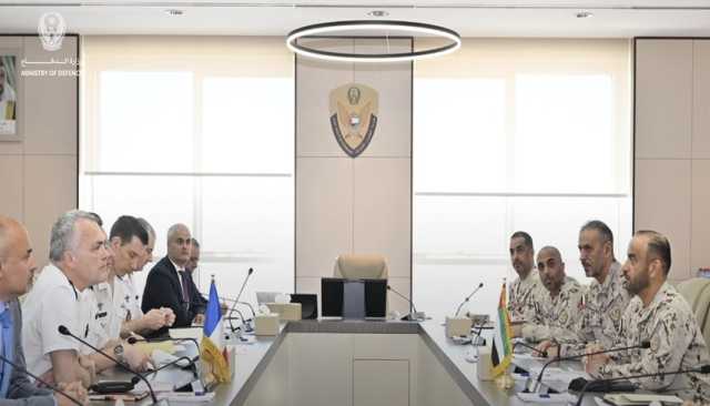 قائد الطيران المشترك يبحث تعزيز التعاون العسكري مع فرنسا