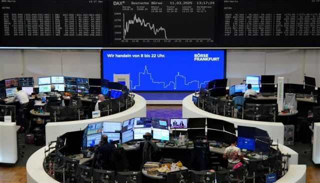أسهم أوروبا تتراجع خوفاً من ركود عالمي بسبب رسوم ترامب