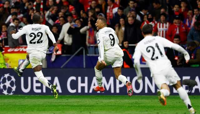 تغريم وإيقاف مؤجل لمبابي وروديغر في دوري الأبطال