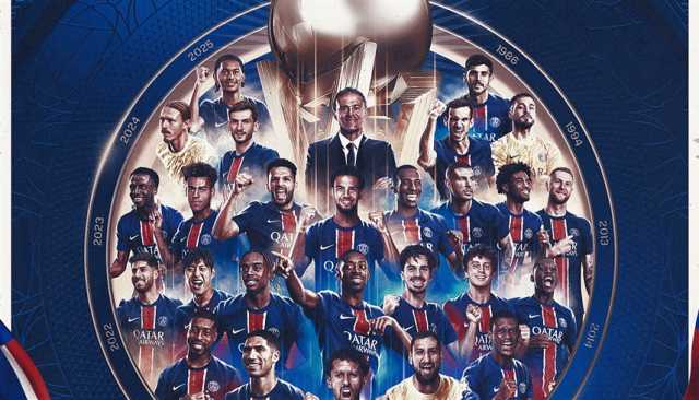 للمرة 13.. سان جيرمان يتوج بلقب الدوري الفرنسي