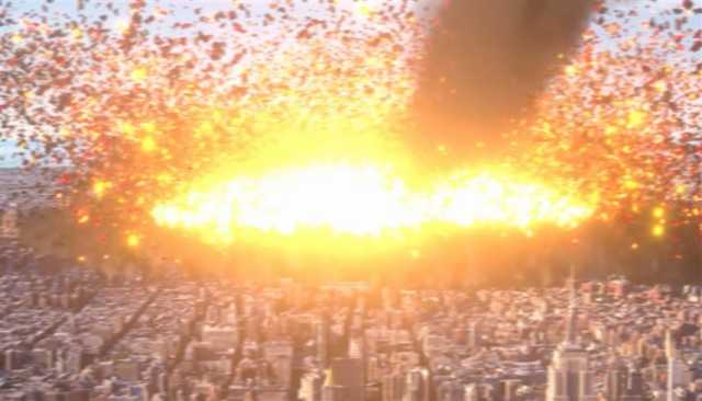 فيديو يكشف سيناريو انفجار مخيف للأرض يعادل 500 قنبلة نووية