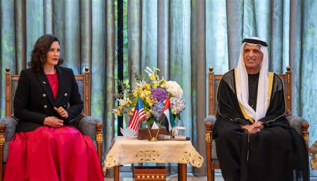 سعود بن صقر وحاكمة ميشيغان الأمريكية يشهدان توقيع اتفاقية لتعزيز الابتكار